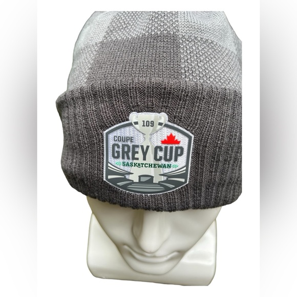 109th Grey Cup Saskatchewan New Era Toque Winter Hat CFL Football - Picture 4 of 5